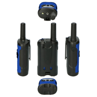 Alecto Walkie talkie | Alecto (Oplaadbaar, 8 kanalen, 7 km, Zaklamp, Blauw) FR175BW K170406186 - 2