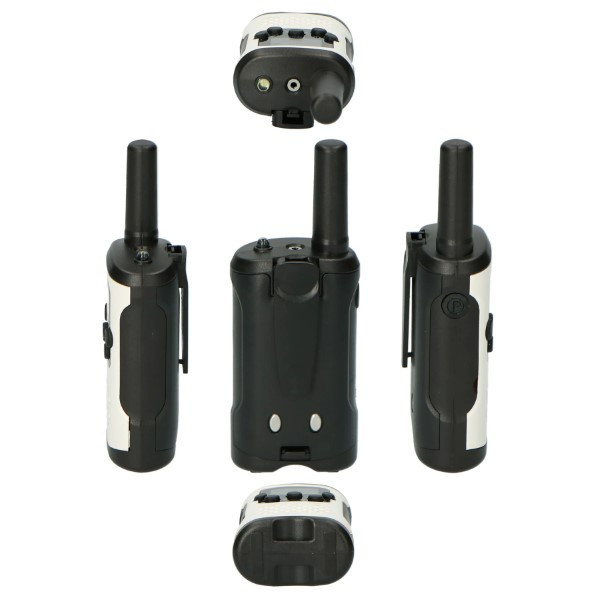 Alecto Walkie talkie | Alecto (Oplaadbaar, 8 kanalen, 7 km, Zaklamp, Wit) FR-175 K170406187 - 2