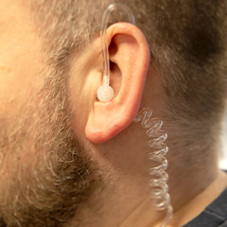 Alecto Walkie talkie headset | Alecto | 2 stuks (Voor PTT- en VOX-portofoons, Ergonomisch) FRH-10 DUO K170406189 - 2