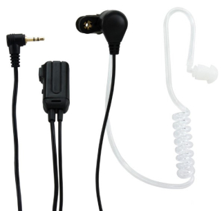 Alecto Walkie talkie headset | Alecto | 2 stuks (Voor PTT- en VOX-portofoons, Ergonomisch) FRH-10 DUO K170406189