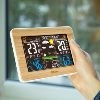 Alecto Weerstation | Alecto | WS-1560 (Buitensensor, Klok, Hygrometer, Kalender) WS-1560 K170406198 - 4