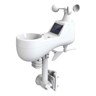 Alecto Weerstation | Alecto | WS-5100 (6-in-1 buitensensor, Klok, Hygrometer, Kalender, Zonnepaneel, App) WS-5100 K060302387