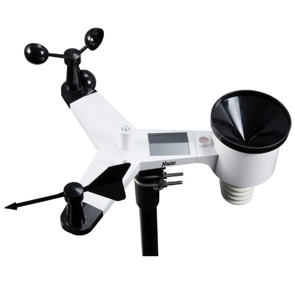 Alecto Weerstation | Alecto | WS-5500 (8-in-1 buitensensor, Klok, Hygrometer, Kalender, Zonnepaneel, App) WS-5500 K170406196 - 3