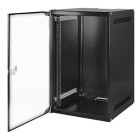 Alfaco Patchkast 10 inch | 6U | 280 x 310 x 330 mm (Max. 30 kg, Veiligheidsglas, Inbouwdiepte 220 mm, Ongemonteerd) 10-3306 DS10-3306 K090601522 - 2