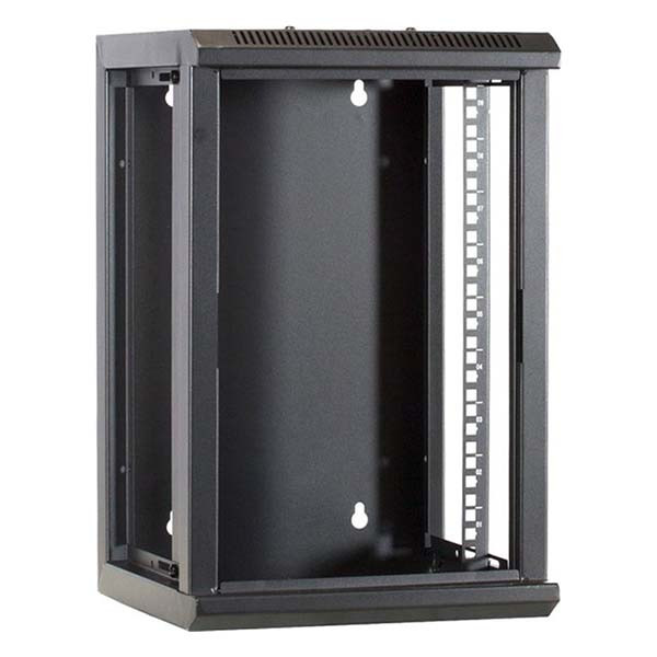 Alfaco Patchkast 10 inch | 9U | 312 x 310 x 486 mm (Max. 30 kg, Veiligheidsglas, Inbouwdiepte 185 mm, Ongemonteerd) 10-3309 DS10-3309 K090601523 - 4