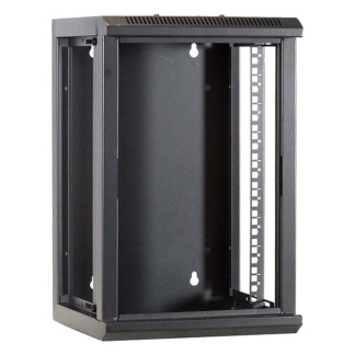 Alfaco Patchkast 10 inch | 9U | 312 x 310 x 486 mm (Max. 30 kg, Veiligheidsglas, Inbouwdiepte 185 mm, Ongemonteerd) 10-3309 DS10-3309 K090601523 - 4