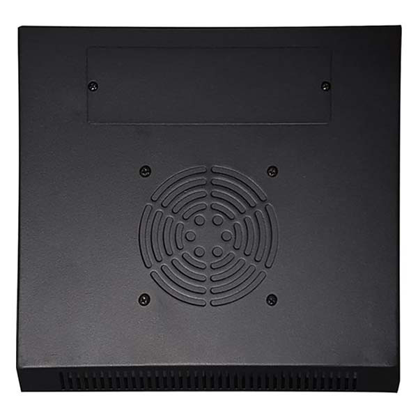 Alfaco Patchkast 10 inch | 9U | 312 x 310 x 486 mm (Max. 30 kg, Veiligheidsglas, Inbouwdiepte 185 mm, Ongemonteerd) 10-3309 DS10-3309 K090601523 - 6