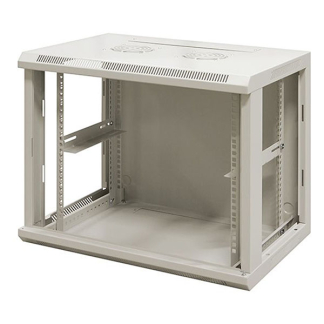 Alfaco Patchkast 19 inch | 12U | 600 x 450 x 635 mm (Max. 60 kg, Veiligheidsglas, Inbouwdiepte 365 mm) 19-6412W DS6412W K090601593 - 2