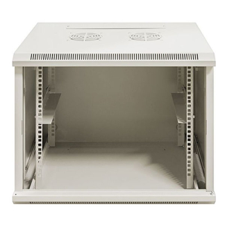 Alfaco Patchkast 19 inch | 12U | 600 x 450 x 635 mm (Max. 60 kg, Veiligheidsglas, Inbouwdiepte 365 mm) 19-6412W DS6412W K090601593 - 3