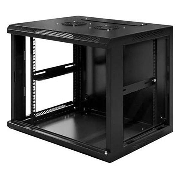 Alfaco Patchkast 19 inch | 12U | 600 x 450 x 635 mm (Max. 60 kg, Veiligheidsglas, Inbouwdiepte 365 mm) 19-6412 DS6412 K090601589 - 3