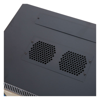 Alfaco Patchkast 19 inch | 12U | 600 x 450 x 635 mm (Max. 60 kg, Veiligheidsglas, Inbouwdiepte 365 mm) 19-6412 DS6412 K090601589 - 5