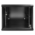 Alfaco Patchkast 19 inch | 12U | 600 x 600 x 635 mm (Max. 60 kg, Veiligheidsglas, Inbouwdiepte 515 mm) 19-6612-DOUBLE DS6612-DOUBLE K090601595 - 3