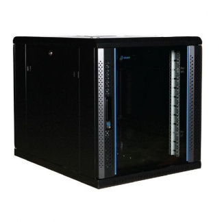 Alfaco Patchkast 19 inch | 12U | 600 x 800 x 645 mm (Max. 800 kg, Veiligheidsglas, Inbouwdiepte 600 mm) 19-6812 DS6812 K090601527 - 1
