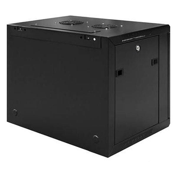 Alfaco Patchkast 19 inch | 15U | 600 x 450 x 820 mm (Max. 60 kg, Veiligheidsglas, Inbouwdiepte 365 mm) 19-6415 DS6415 K090601597 - 2