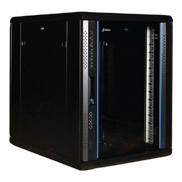 Alfaco Patchkast 19 inch | 15U | 600 x 800 x 770 mm (Max. 800 kg, Veiligheidsglas, Inbouwdiepte 600 mm) 19-6815 DS6815 K090601531 - 1