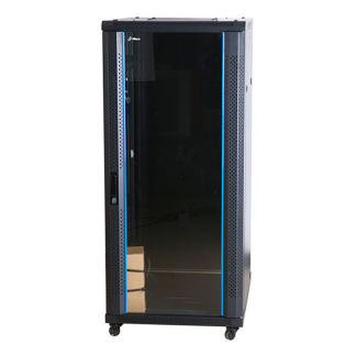 Alfaco Patchkast 19 inch | 18U | 600 x 600 x 1000 mm (Max. 800 kg, Veiligheidsglas, Inbouwdiepte 515 mm) 19-6618 DS6618 K090601535 - 2
