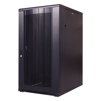 Alfaco Patchkast 19 inch | 22U | 600 x 600 x 1200 mm (Max. 800 kg, Geperforeerd, Inbouwdiepte 515 mm) 19-6622PP DS6622PP K090601546 - 1