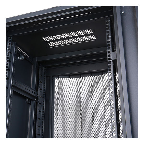 Alfaco Patchkast 19 inch | 22U | 600 x 600 x 1200 mm (Max. 800 kg, Geperforeerd, Inbouwdiepte 515 mm) 19-6622PP DS6622PP K090601546 - 5