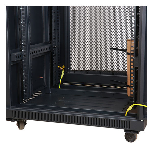 Alfaco Patchkast 19 inch | 22U | 600 x 600 x 1200 mm (Max. 800 kg, Geperforeerd, Inbouwdiepte 515 mm) 19-6622PP DS6622PP K090601546 - 6