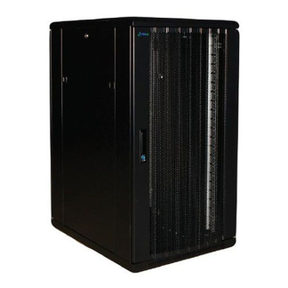 Alfaco Patchkast 19 inch | 22U | 600 x 800 x 1200 mm (Max. 800 kg, Geperforeerd staal, Inbouwdiepte 600 mm) 19-6822PP DS6822PP K090601548 - 1