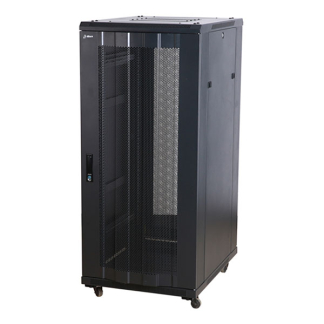 Alfaco Patchkast 19 inch | 22U | 600 x 800 x 1200 mm (Max. 800 kg, Geperforeerd staal, Inbouwdiepte 600 mm) 19-6822PP DS6822PP K090601548 - 2