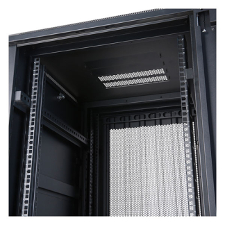 Alfaco Patchkast 19 inch | 22U | 600 x 800 x 1200 mm (Max. 800 kg, Geperforeerd staal, Inbouwdiepte 600 mm) 19-6822PP DS6822PP K090601548 - 6