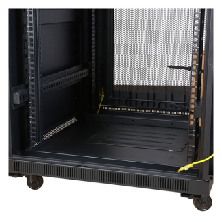 Alfaco Patchkast 19 inch | 22U | 600 x 800 x 1200 mm (Max. 800 kg, Geperforeerd staal, Inbouwdiepte 600 mm) 19-6822PP DS6822PP K090601548 - 7