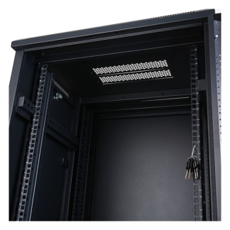 Alfaco Patchkast 19 inch | 27U | 600 x 600 x 1400 mm (Max. 800 kg, Veiligheidsglas, Inbouwdiepte 515 mm) 19-6627 DS6627 K090601553 - 8
