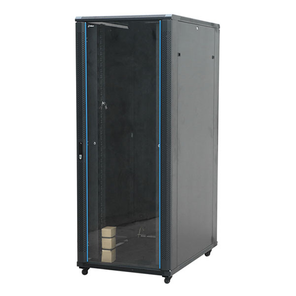 Alfaco Patchkast 19 inch | 27U | 600 x 600 x 1400 mm (Max. 800 kg, Veiligheidsglas, Inbouwdiepte 515 mm) 19-6627 DS6627 K090601553 - 2