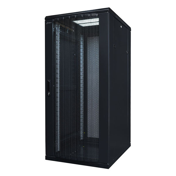 Alfaco Patchkast 19 inch | 27U | 600 x 800 x 1400 mm (Max. 800 kg, Geperforeerd staal, Inbouwdiepte 600 mm) 19-6827PP DS6827PP K090601556 - 1