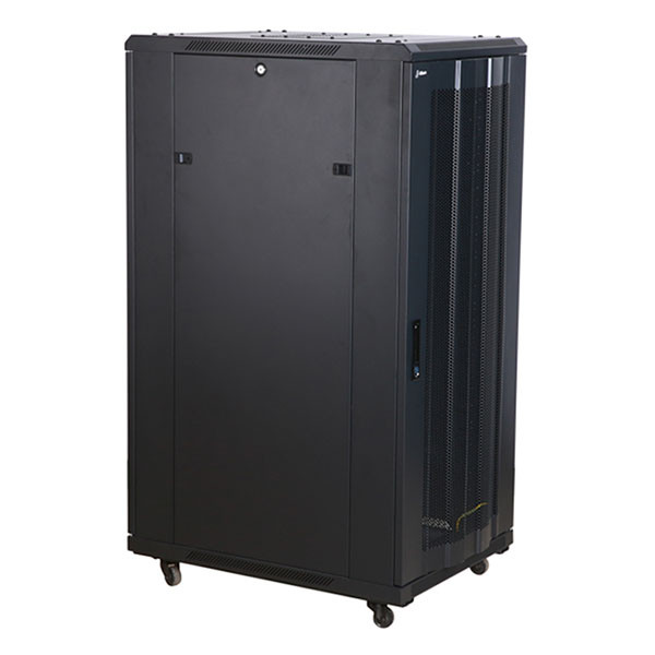 Alfaco Patchkast 19 inch | 27U | 600 x 800 x 1400 mm (Max. 800 kg, Geperforeerd staal, Inbouwdiepte 600 mm) 19-6827PP DS6827PP K090601556 - 2