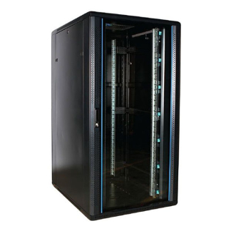 Alfaco Patchkast 19 inch | 32U | 800 x 1000 x 1600 mm (Max. 800 kg, Veiligheidsglas, Inbouwdiepte 800 mm) 19-8032 DS8032 K090601563 - 1