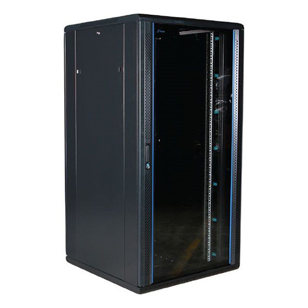 Alfaco Patchkast 19 inch | 32U | 800 x 800 x 1600 mm (Max. 800 kg, Veiligheidsglas, Inbouwdiepte 600 mm) 19-8832 DS8832 K090601565 - 1
