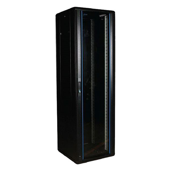 Alfaco Patchkast 19 inch | 37U | 600 x 600 x 1800 mm (Max. 800 kg, Veiligheidsglas, Inbouwdiepte 515 mm) 19-6637 DS6637 K090601569 - 1