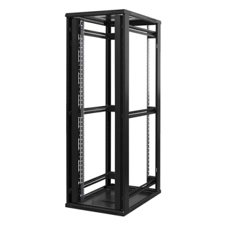 Alfaco Patchkast 19 inch | 42U | 600 x 600 x 2000 mm (Max. 800 kg, Veiligheidsglas, Inbouwdiepte 515 mm) 19-6642 DS6642 K090601577 - 2