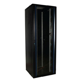 Alfaco Patchkast 19 inch | 47U | 800 x 800 x 2200 mm (Max. 800 kg, Veiligheidsglas, Inbouwdiepte 600 mm) 19-8847 DS8847 K090601588 - 1