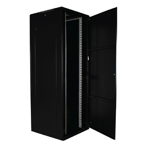 Alfaco Patchkast 19 inch | 47U | 800 x 800 x 2200 mm (Max. 800 kg, Veiligheidsglas, Inbouwdiepte 600 mm) 19-8847 DS8847 K090601588 - 2