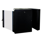 Alfaco Patchkast 19 inch | 6U | 600 x 600 x 370 mm (Max. 60 kg, Staal, Inbouwdiepte 515 mm, Zwart) 19-6606M-DOUBLE K090601610 - 3