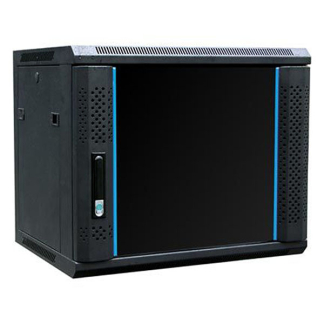 Alfaco Patchkast 19 inch | 9U | 600 x 450 x 500 mm (Max. 60 kg, Veiligheidsglas, Inbouwdiepte 365 mm) 19-6409 DS6409 K090601612 - 2
