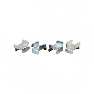 Alfaco Patchkast koppeling set | 19 inch (4 stuks, Zilver) 19-MS01 K090601790 - 1