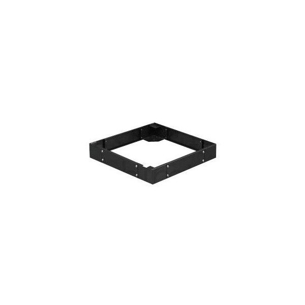 Alfaco Patchkast sokkel | 19 inch | (600 x 600 x 100 mm) 19-PH6610 K090601754 - 1