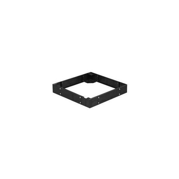 Alfaco Patchkast sokkel | 19 inch (600 x 1000 x 100 mm) 19-PH6010 K090601752 - 1