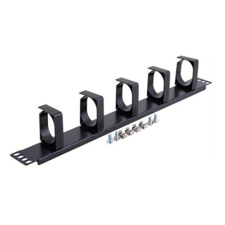 Alfaco Rangeerpaneel | 19 inch | 1U (5-voudige haken) 19-03 DS-1903 K090601746 - 1