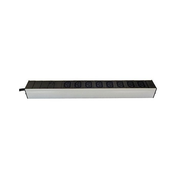 Alfaco Stekkerdoos | 19 inch | 1U (2 meter, 8-voudig, C13) 19-GT-57 K090601766 - 1