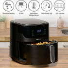 Alpina Airfryer | Alpina | 6 liter (1600W, Digitaal) 871125227218 K170108228 - 2