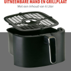 Alpina Airfryer | Alpina | 6 liter (1600W, Digitaal) 871125227218 K170108228 - 8