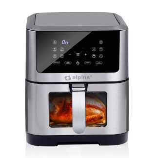 Alpina Airfryer | Alpina | 8 liter (1800W, Digitaal, Kijkvenster) 871125224542 K170108190 - 2
