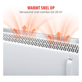 Alpina Convectorkachel | Alpina (2000W, Wifi, IP24, Ruimtes tot 22 m²) 871125224793 K170101198 - 5