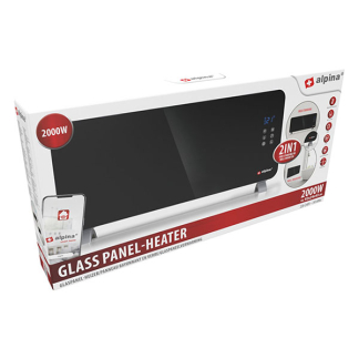 Alpina Convectorkachel | Alpina (2000W, Wifi, IP24, Ruimtes tot 22 m²) 871125224793 K170101198 - 2