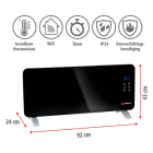 Alpina Convectorkachel | Alpina (2000W, Wifi, IP24, Ruimtes tot 22 m²) 871125224793 K170101198 - 3